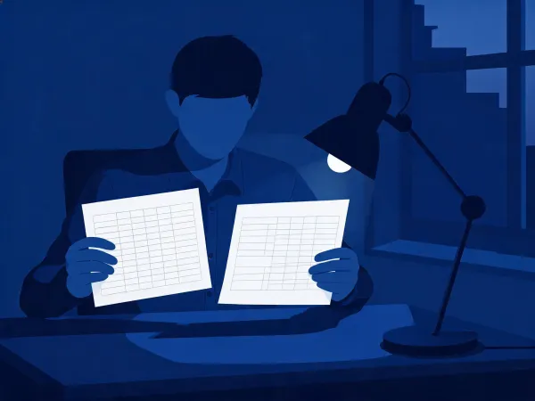 Illustration of a purchasing reviewer