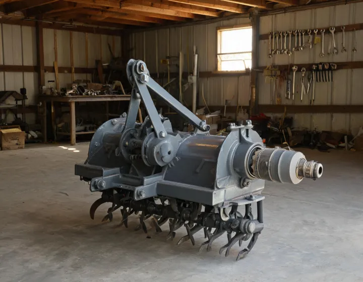 Rotary tiller configuration awaiting specification review