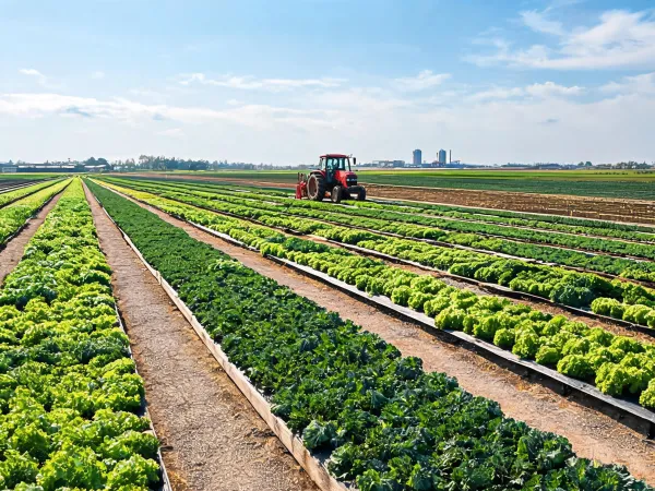 Vegetable field beds