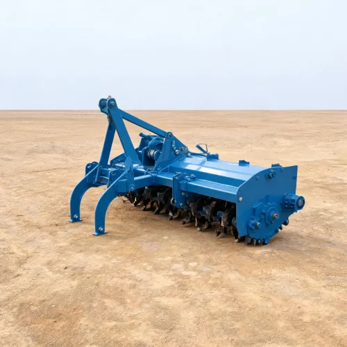 Three point rotary tiller frame